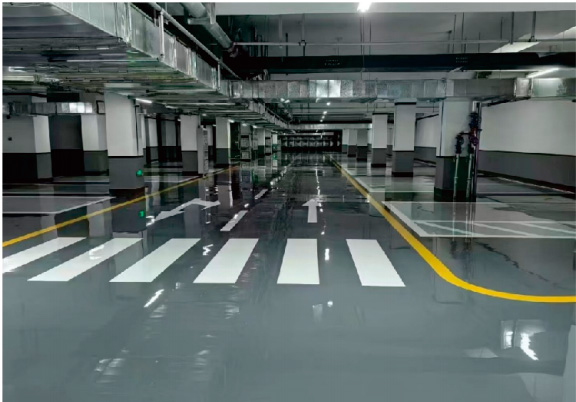 Epoxy floor paint