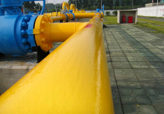 Epoxy polyurethane two-component heavy-duty anticorrosive coating