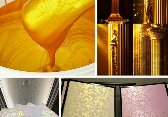 Water-based metallic paint