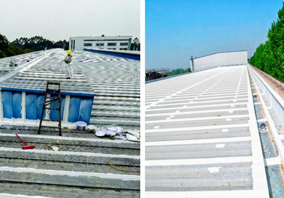 金属及建筑屋面防水涂料
